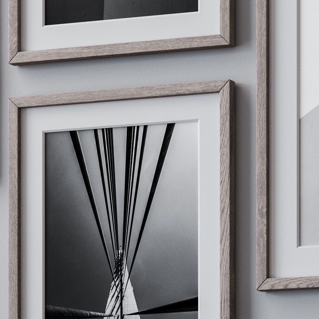 Photo Frames Set 102 3D model_1