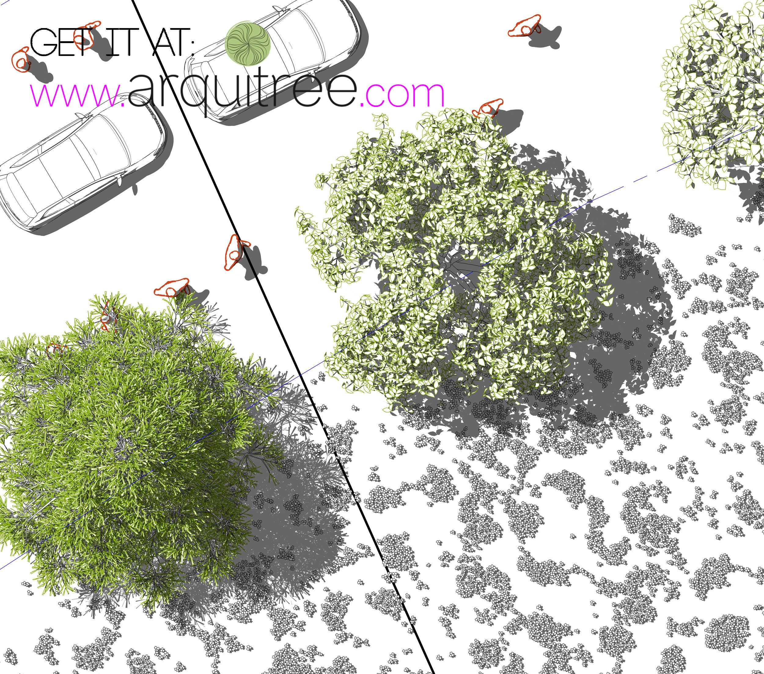 arquigrasspack02 Revit grass with automatic placement 3D model CGTrader