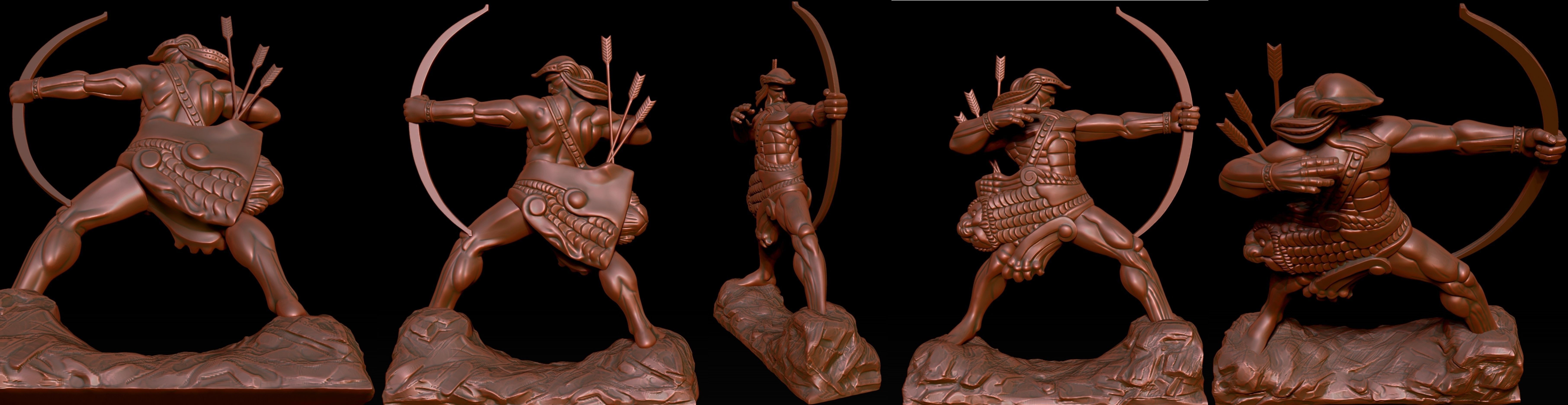 Hayk nahapet 3D print model_5