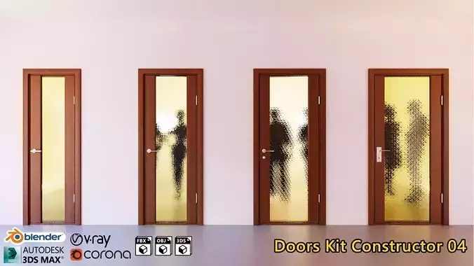 Doors Kit Constructor 04 3D model