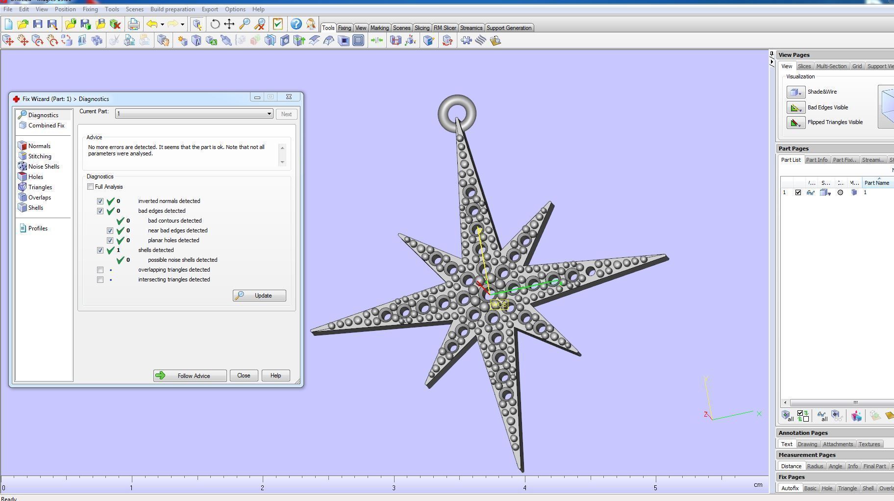 Pendant 3D print model star gold with diamonds 3D print model_13