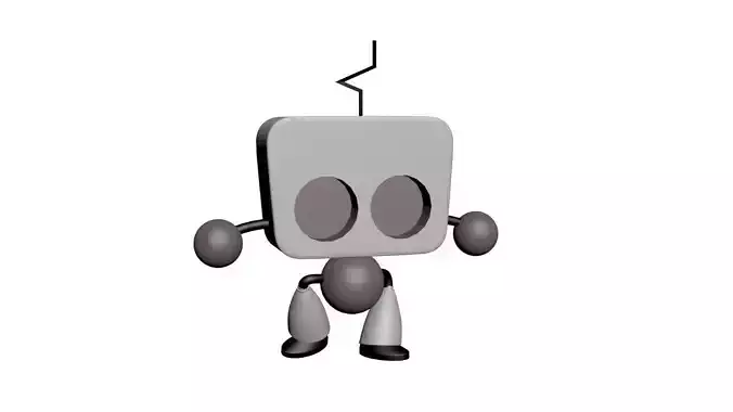 small robot  3D print model