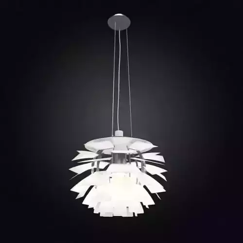 White Hanging Lamp