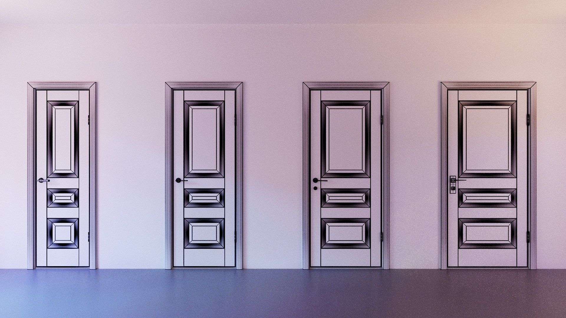 Doors Kit Constructor 08 3D model_5