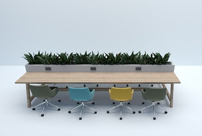Conference Table  3D model