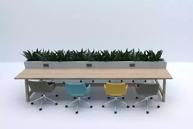 Conference Table  3D model