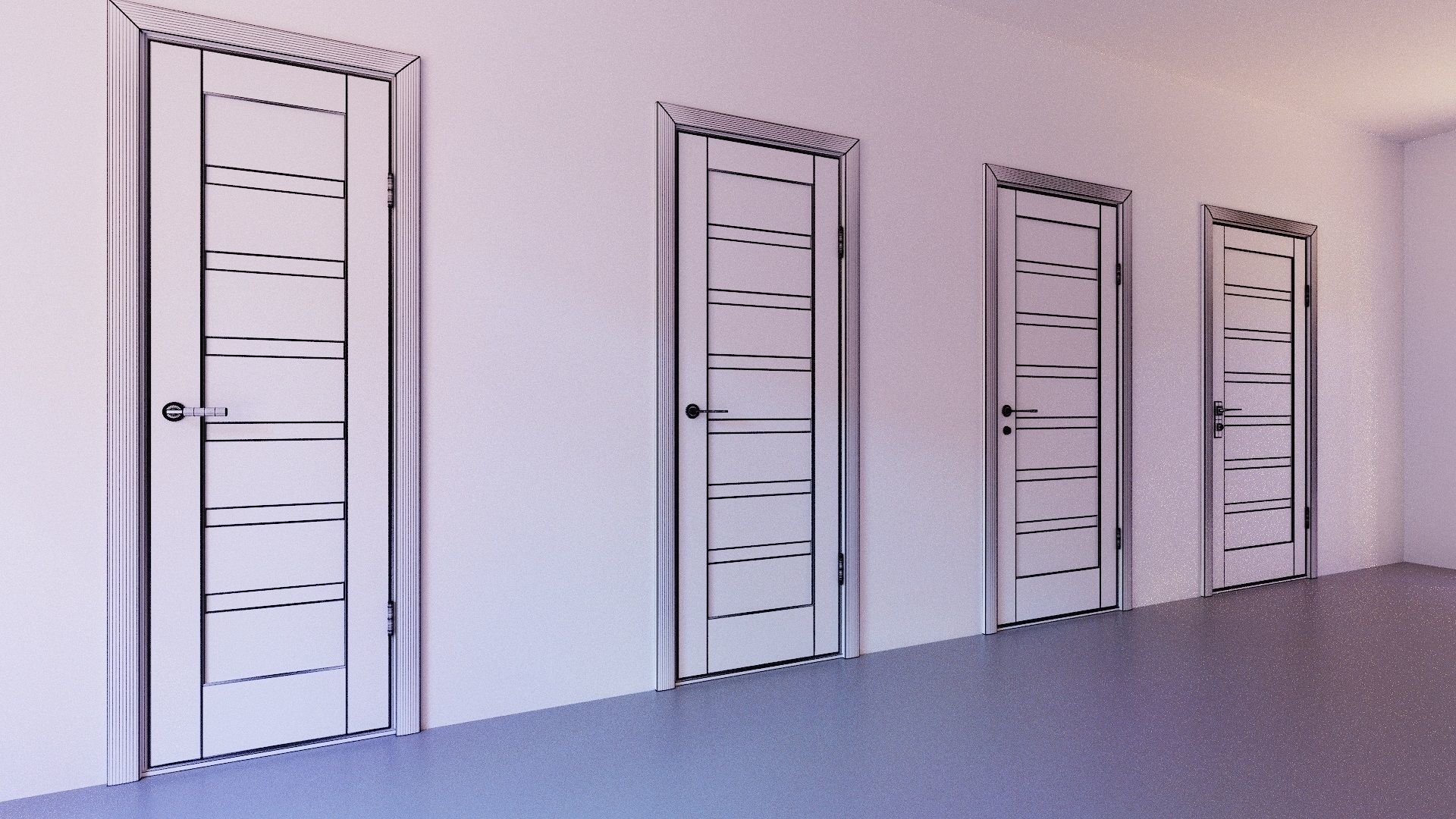 Doors Kit Constructor 09 3D model_7