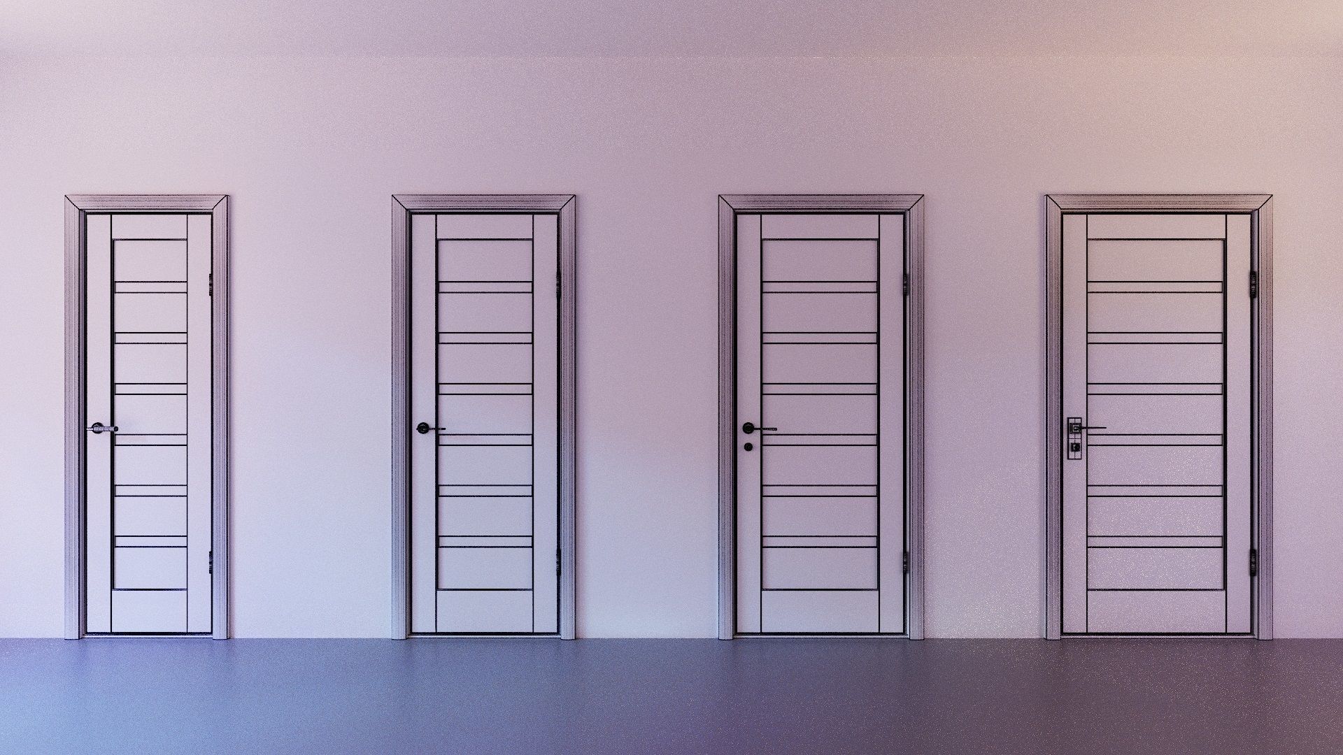 Doors Kit Constructor 09 3D model_5