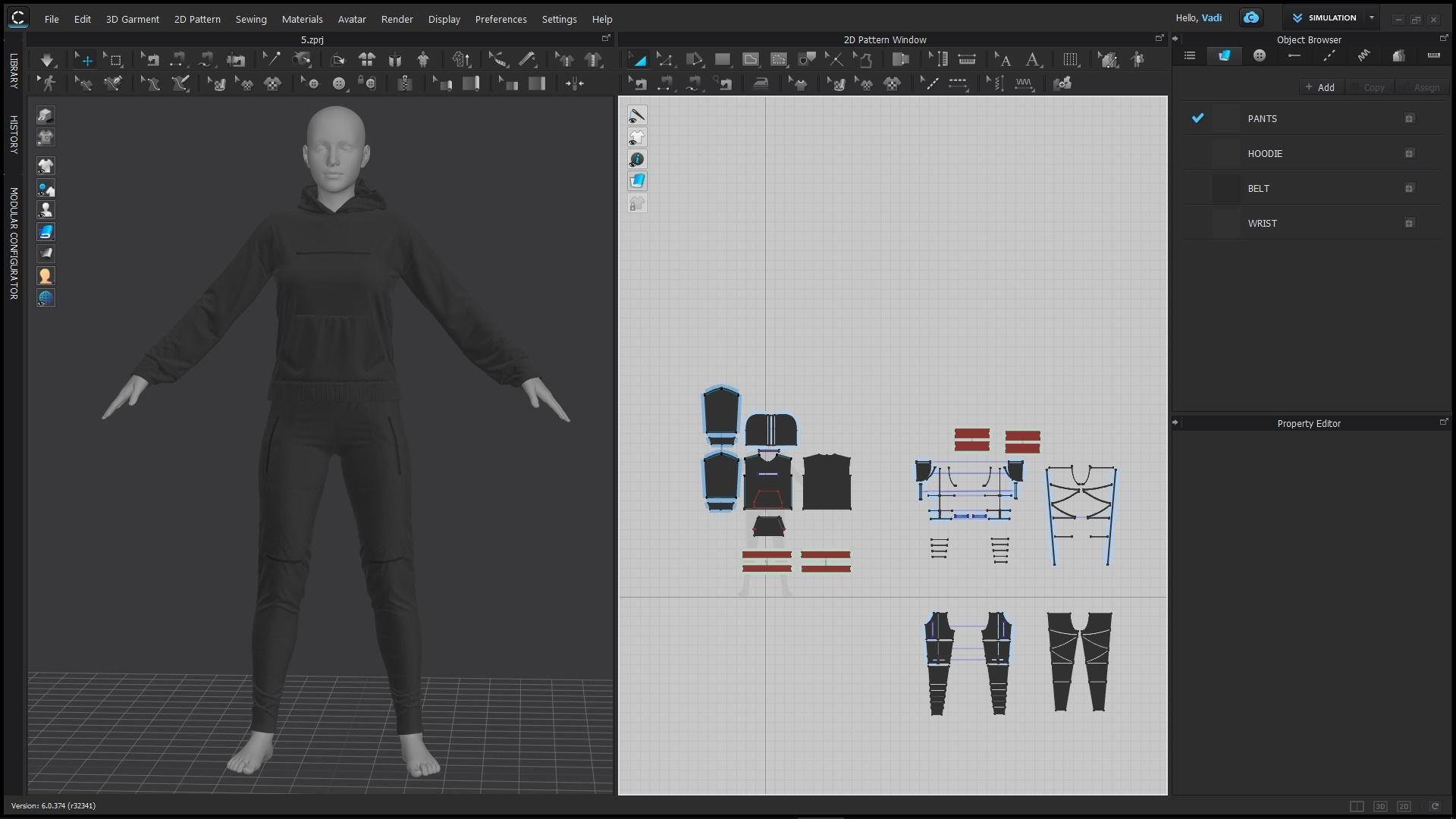 Female Sport Outfit2 Free 3D model_4
