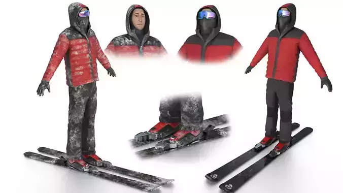 SKIER MAN