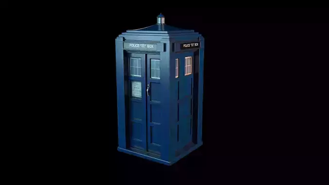 Tardis Prop 3D model