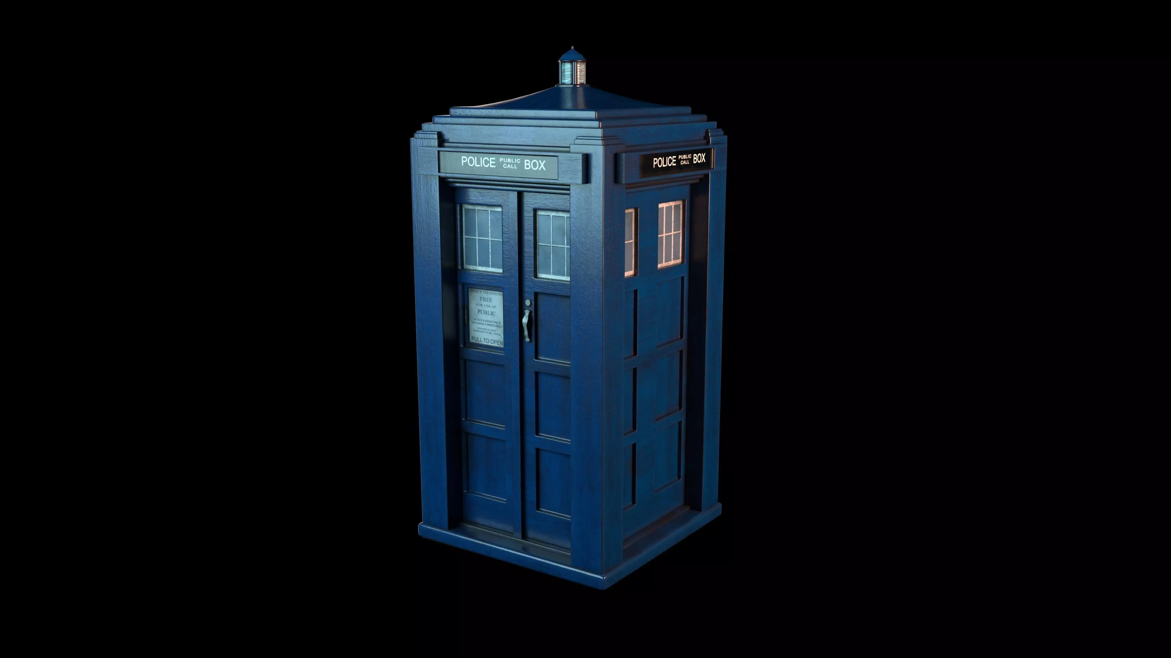 Tardis Prop 3D model_0