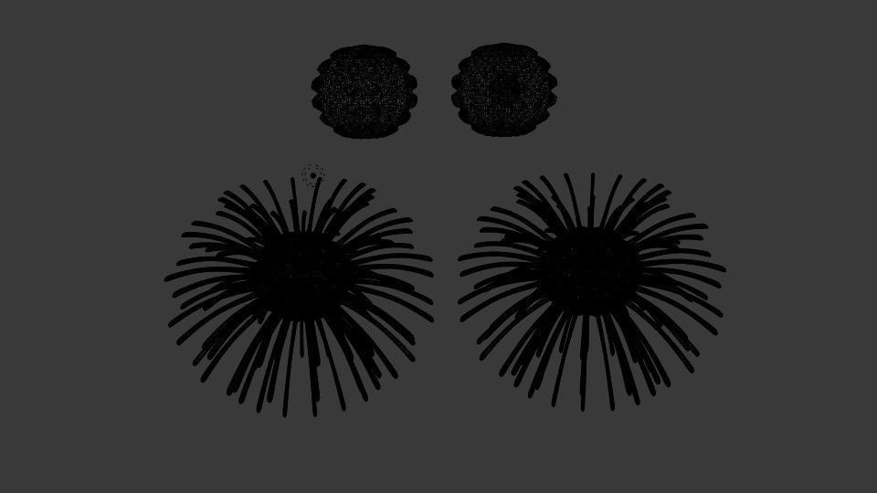 Virus cell 3D model_5