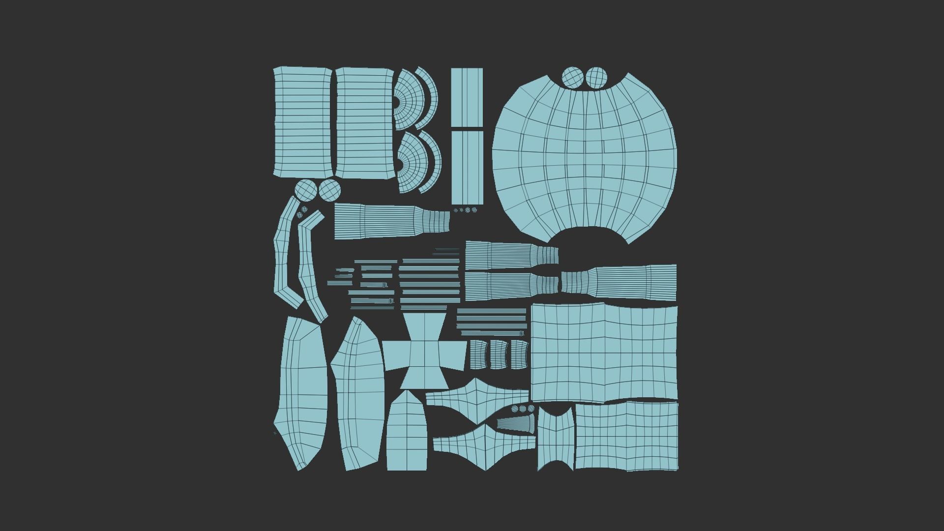 05 Steampunk Airship - Sci-Fi Aircraft Asset 3D Model Collection_11