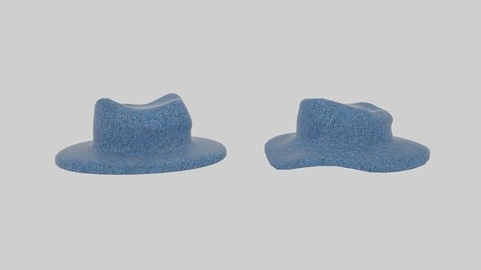 Cowboy Hat Low-poly 3D model