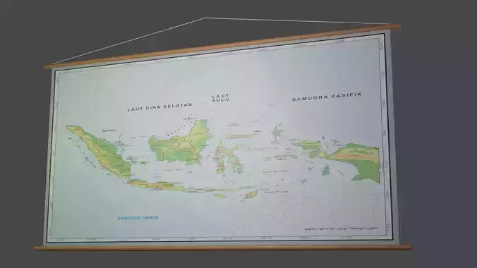 indonesian map