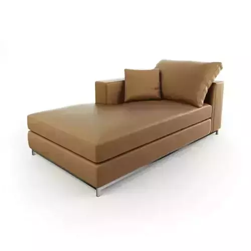 Brown Leather Sofa