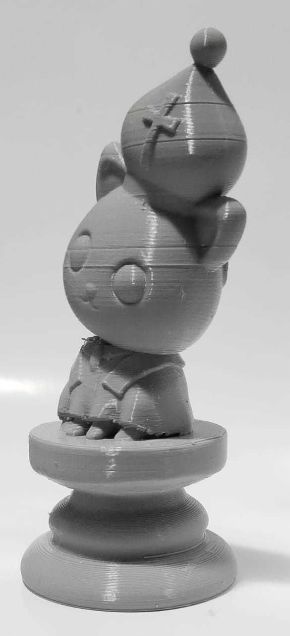 Cat Chess Piece - Bishop 3D print model_5