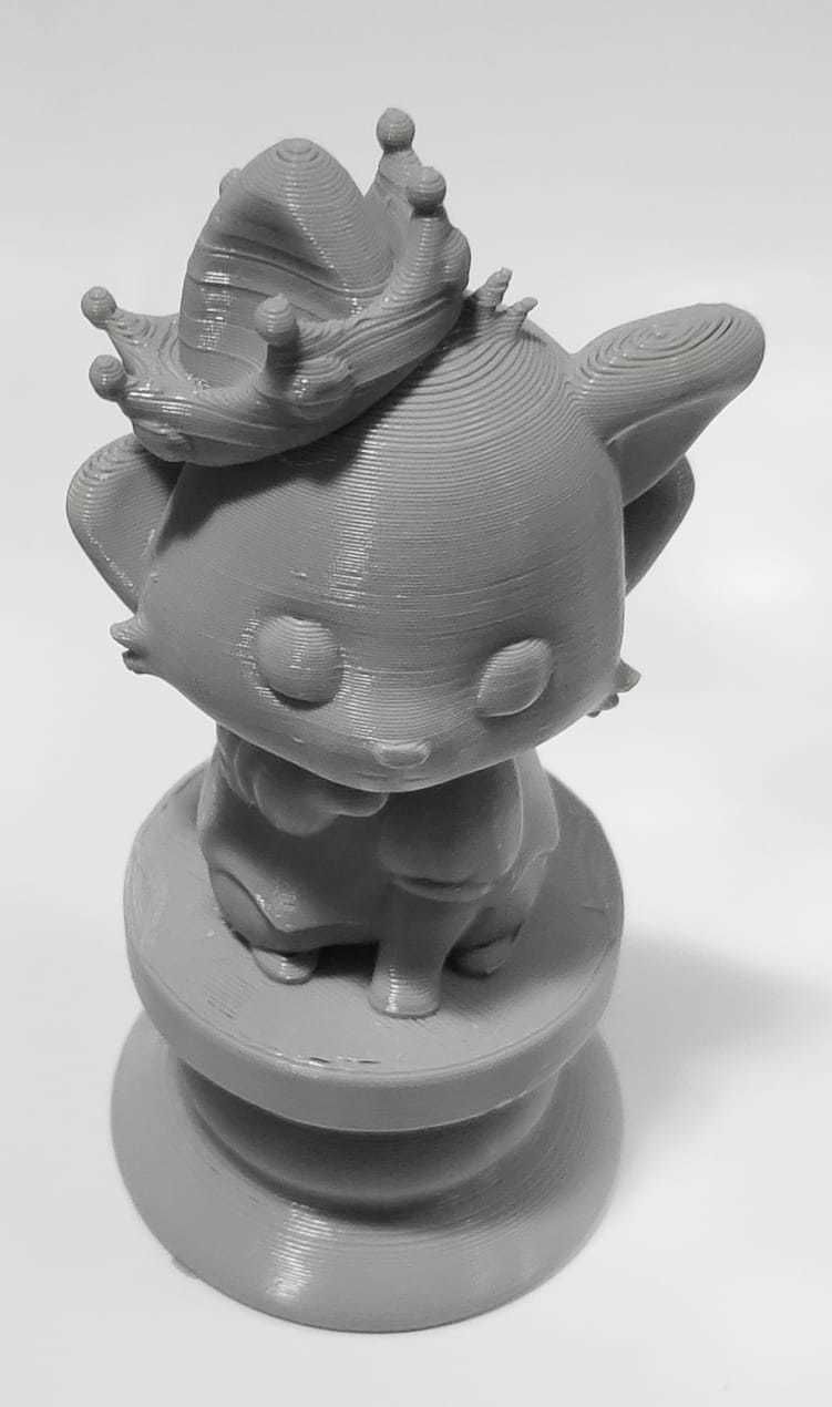 Cat Chess Piece - Queen 3D print model_10