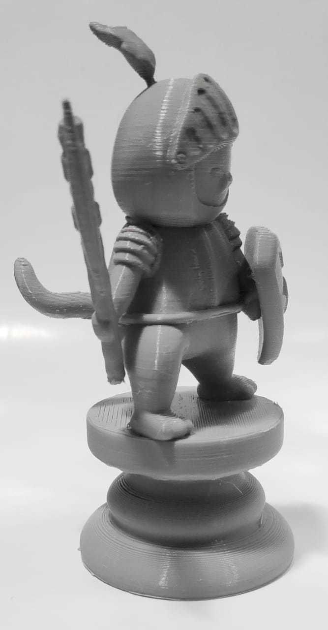 Cat Chess Piece - Pawn 3D print model_6
