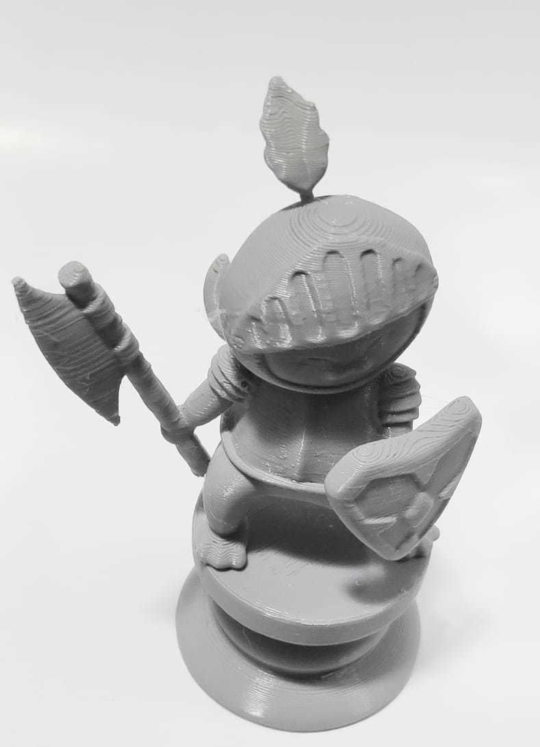 Cat Chess Piece - Pawn 3D print model_10