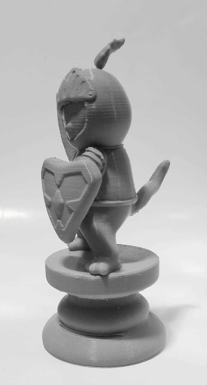 Cat Chess Piece - Pawn 3D print model_9