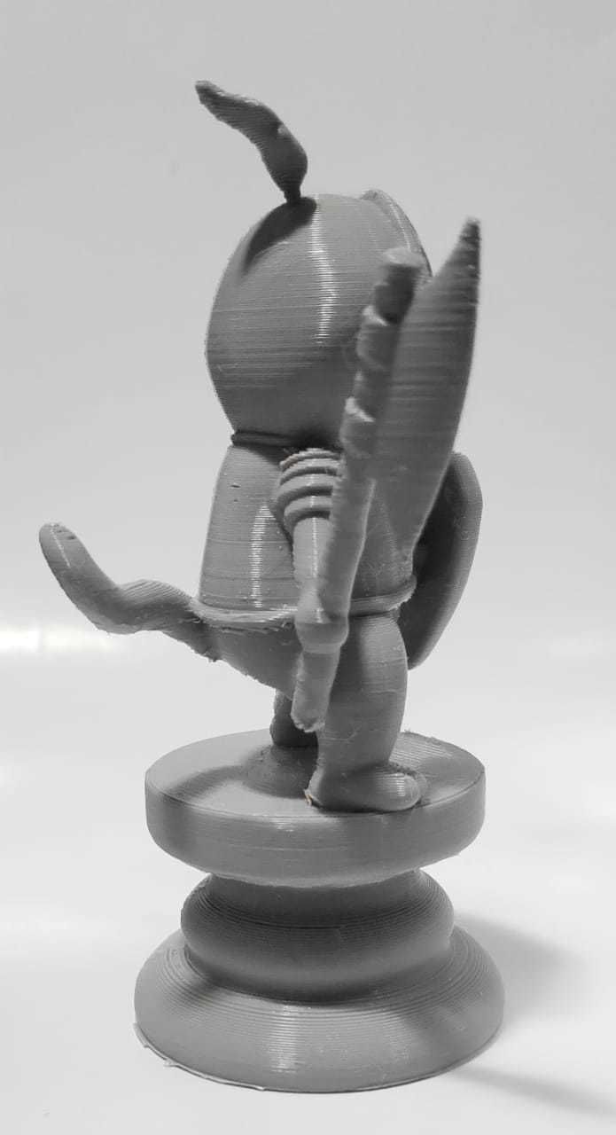 Cat Chess Piece - Pawn 3D print model_8