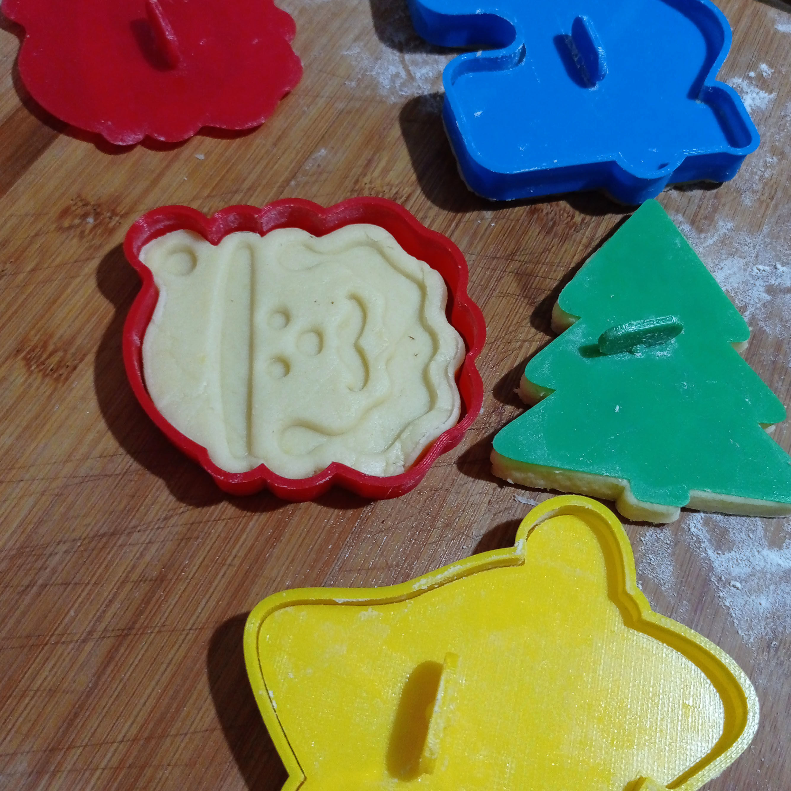 Cookie cutters Christmas and New year 3D print model_6