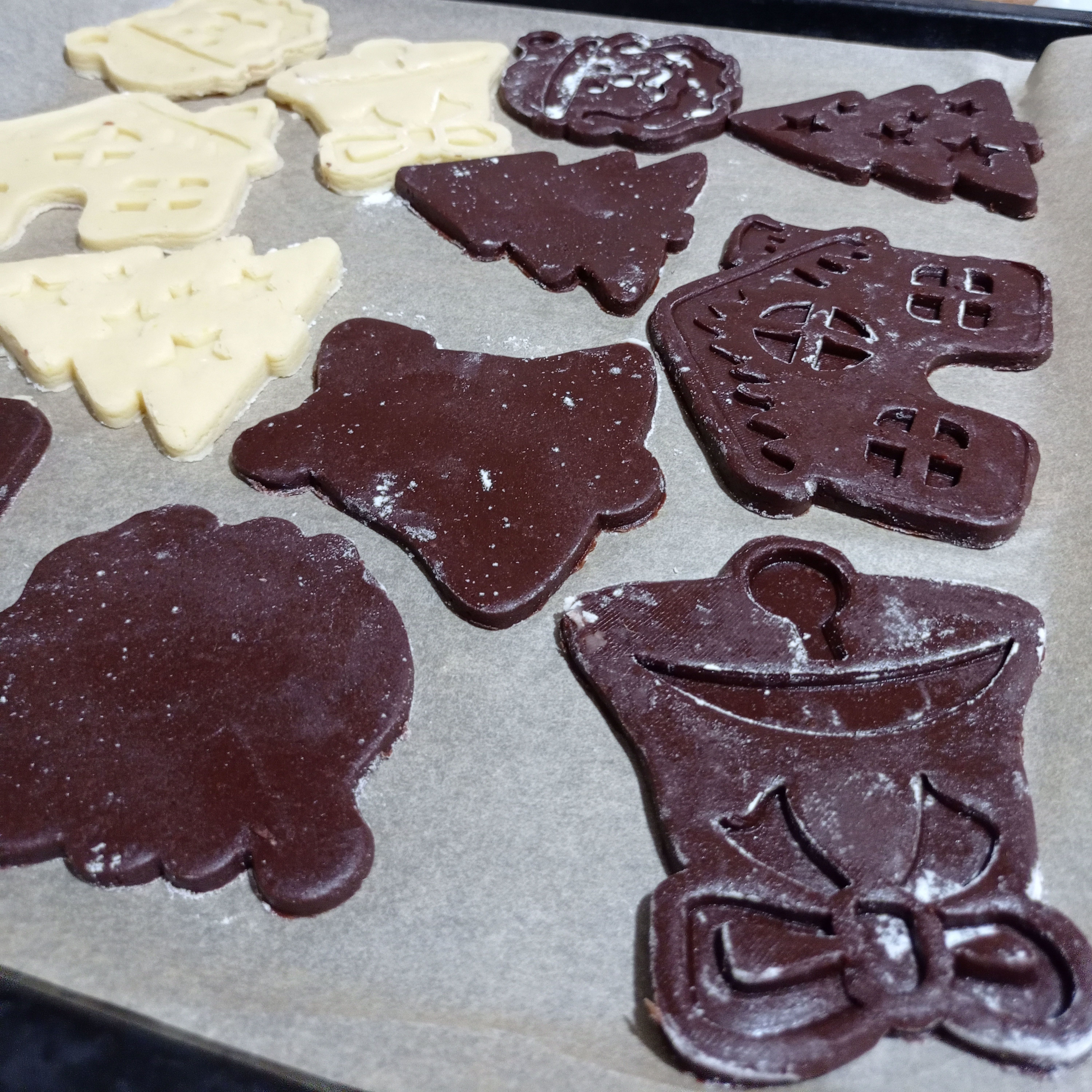 Cookie cutters Christmas and New year 3D print model_7