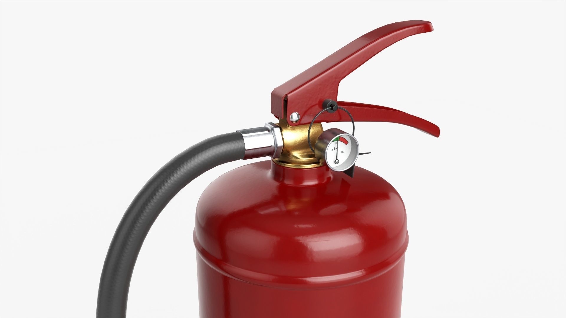 Fire extinguisher classes A and B 3D model_2