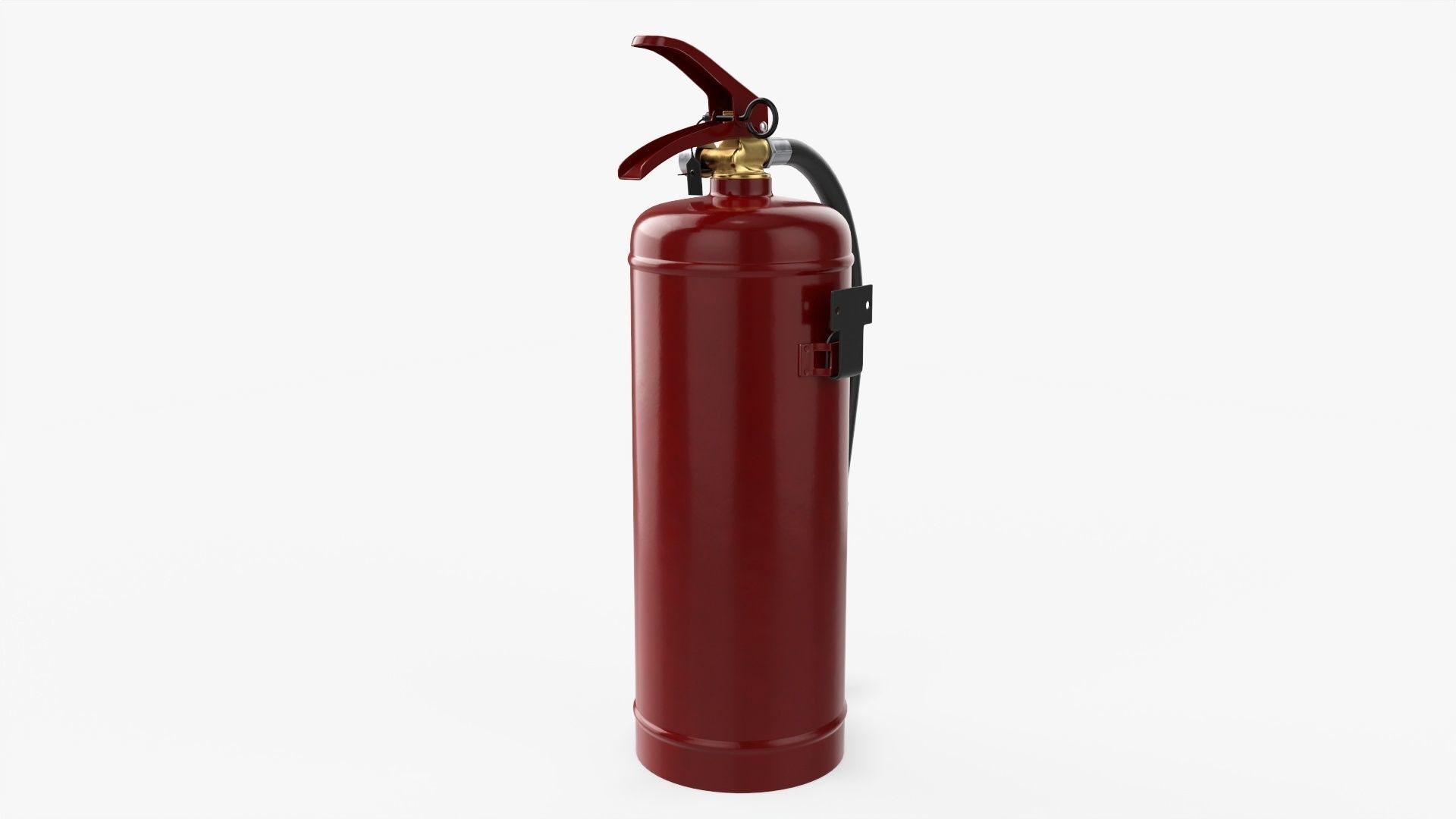 Fire extinguisher classes A and B 3D model_1