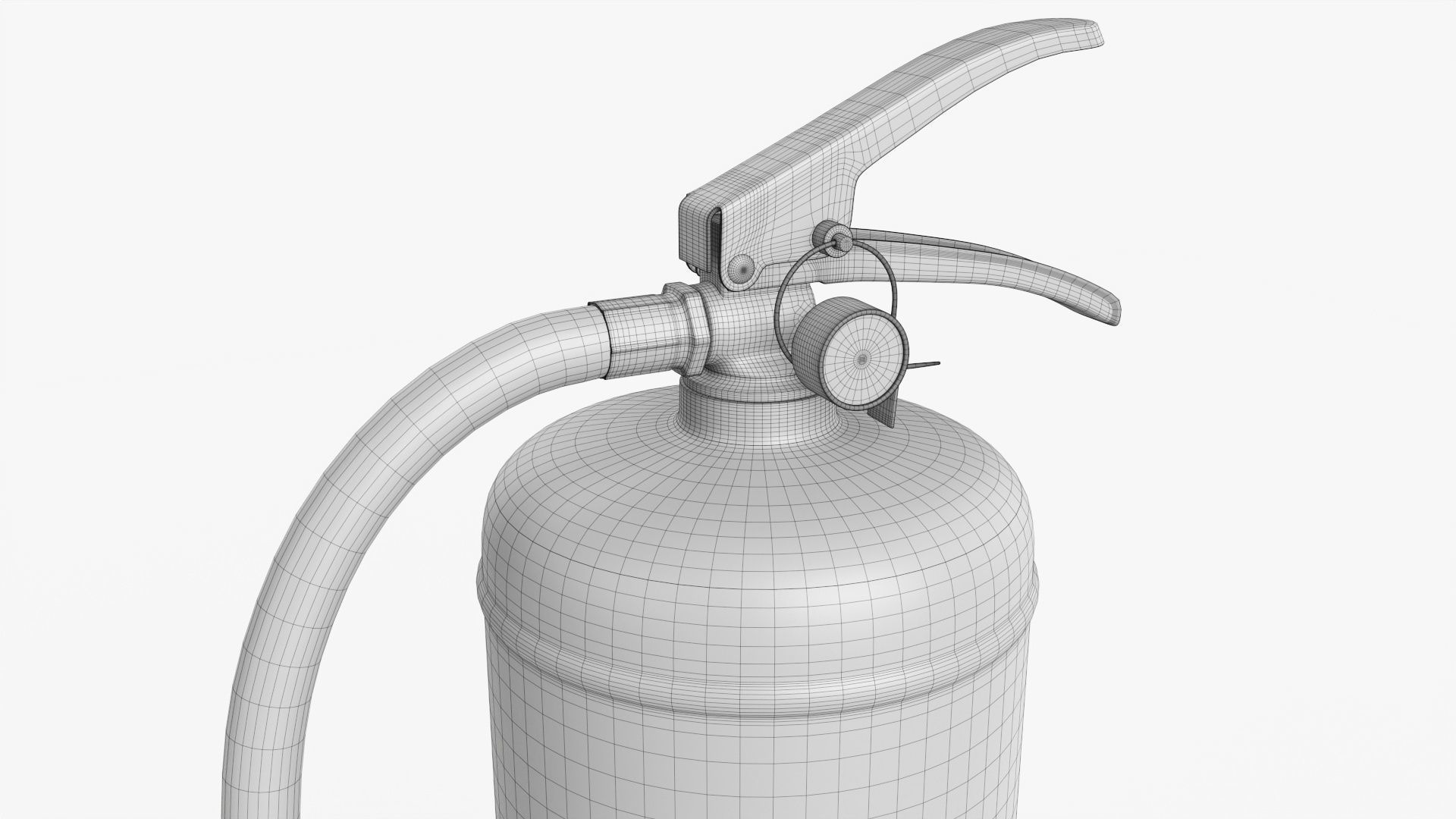 Fire extinguisher classes A and B 01 dirty 3D model_8