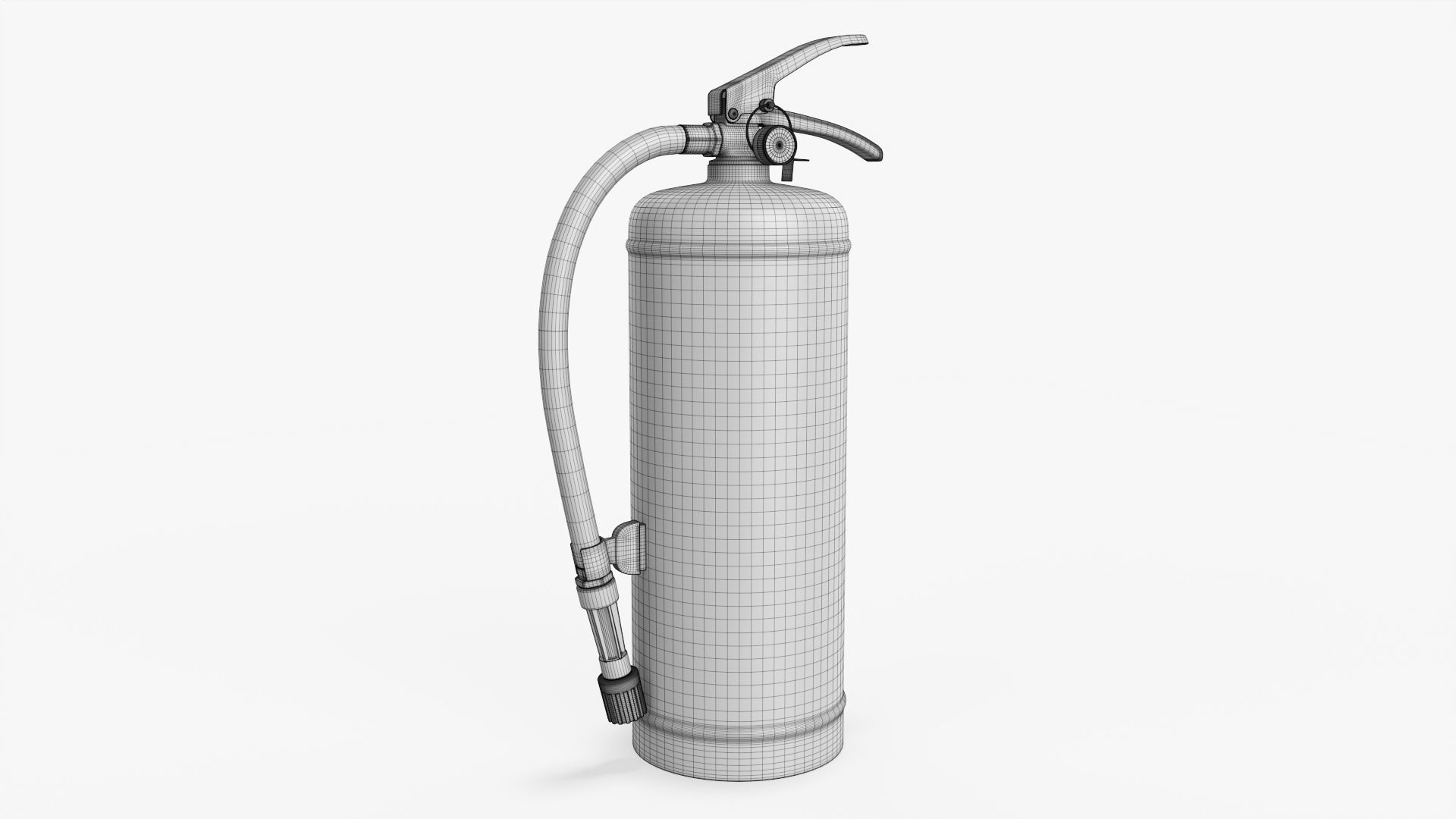 Fire extinguisher classes A and B 01 dirty 3D model_6