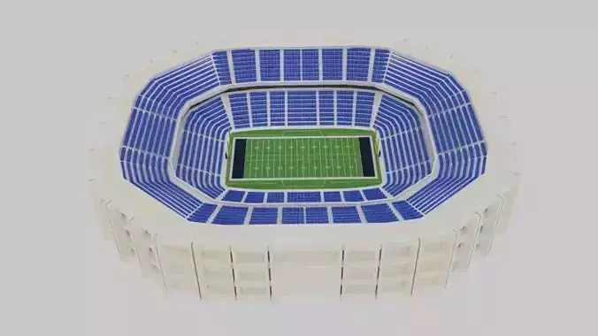  Superbowl Stadium 3D model