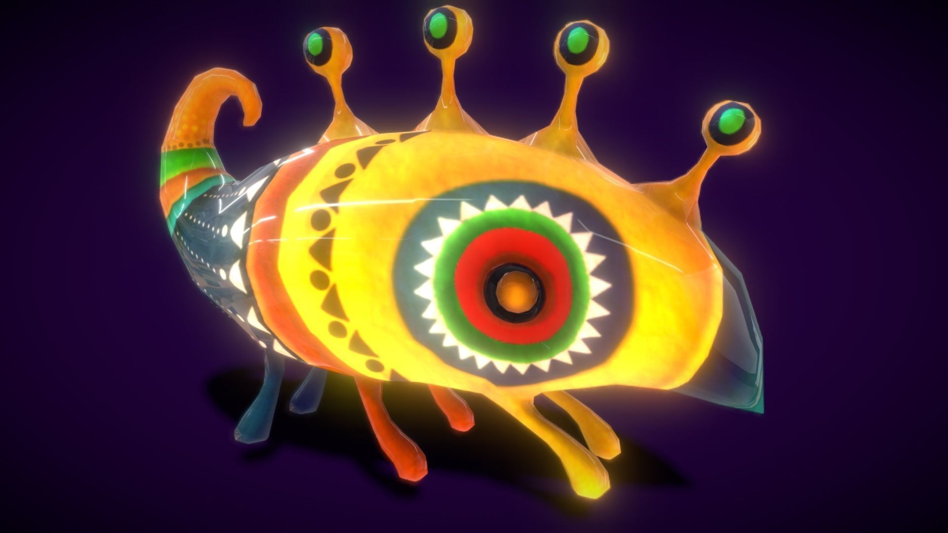 V5 Animal Colections  Low-poly 3D model_9