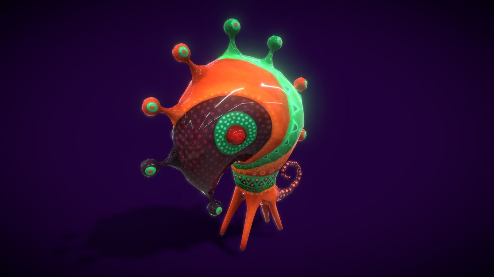 V5 Animal Colections  Low-poly 3D model_8