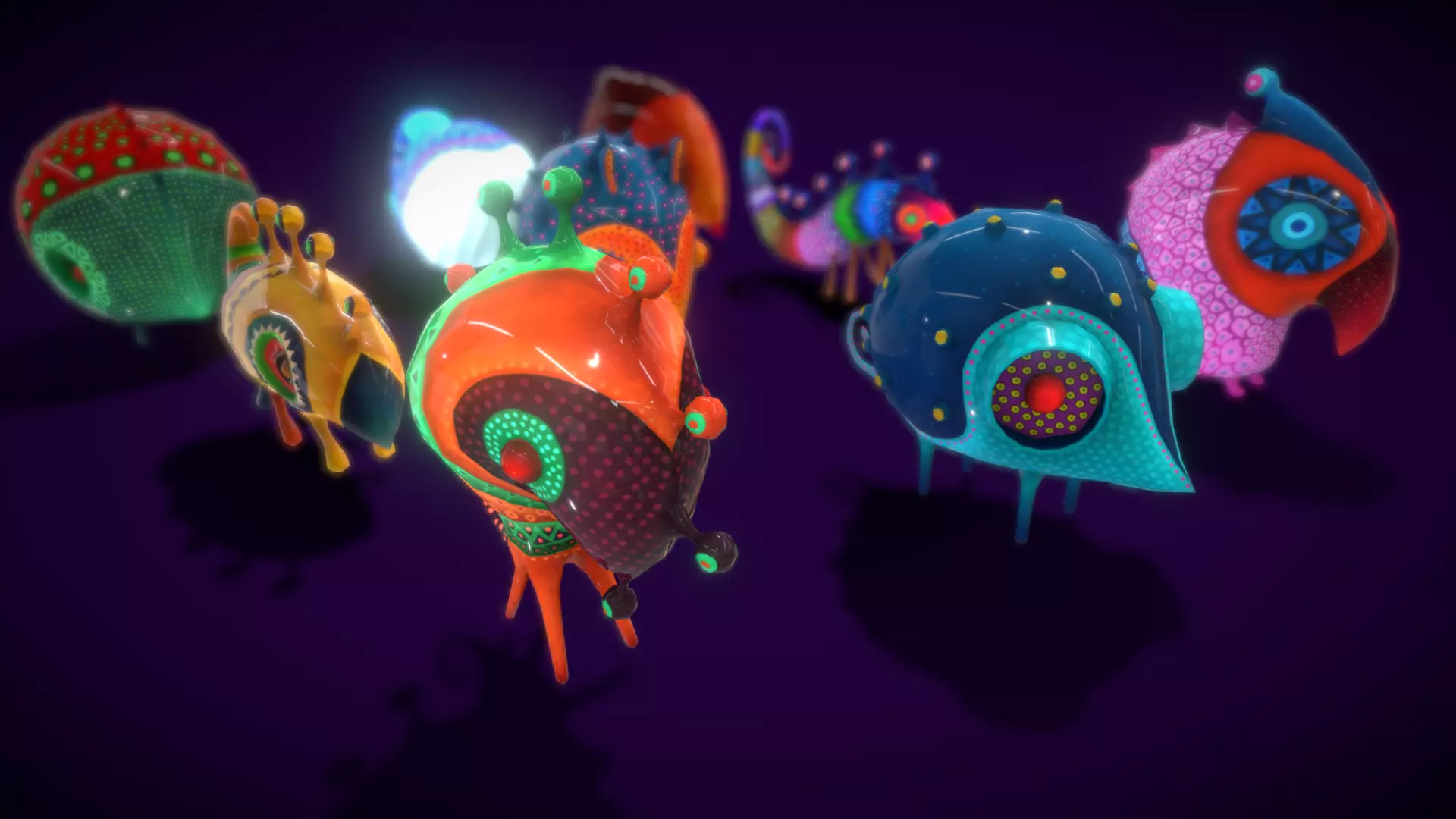 V5 Animal Colections  Low-poly 3D model_0