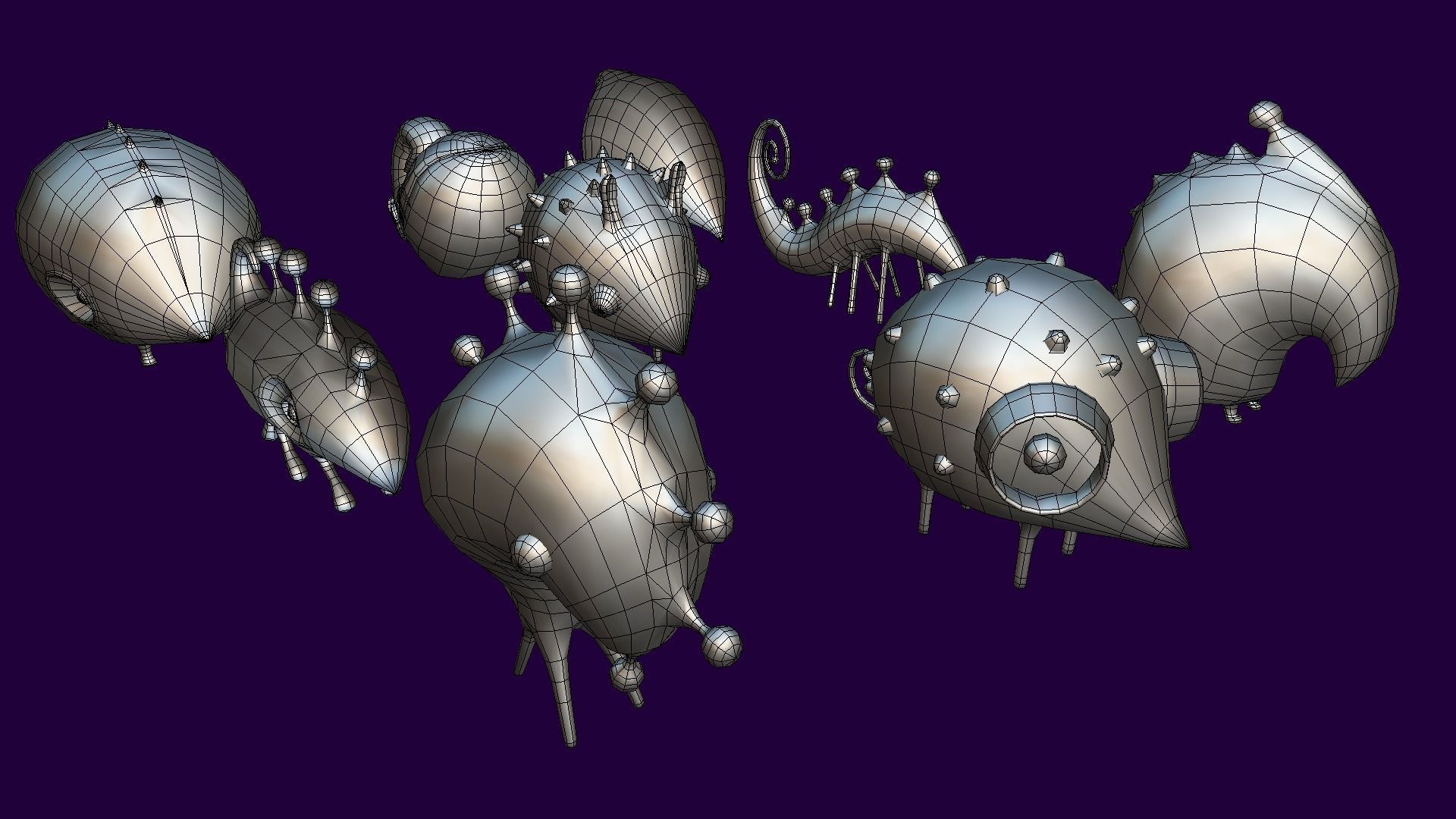 V5 Animal Colections  Low-poly 3D model_6