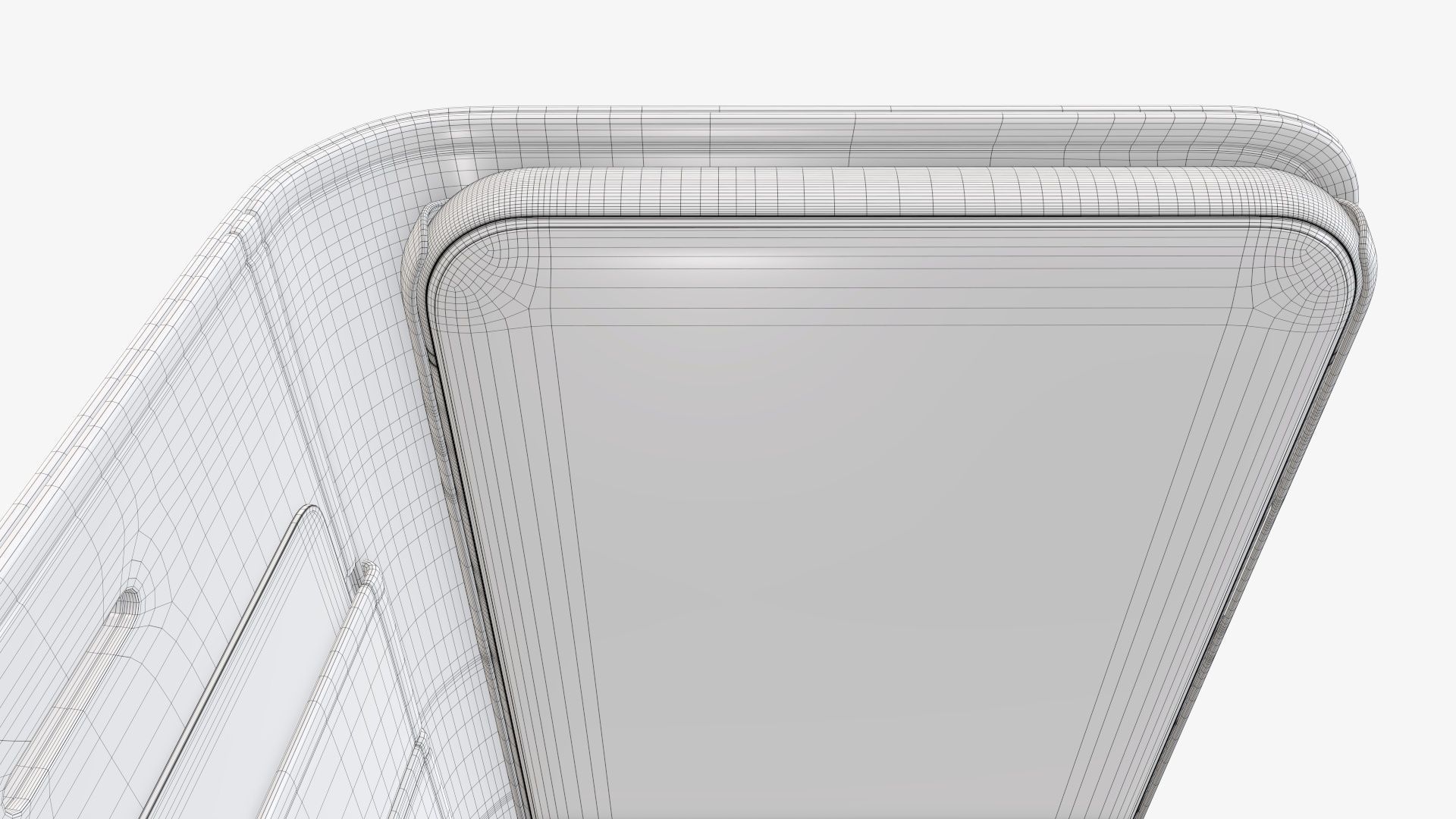 Smartphone in a flip wallet case 02 3D model_14