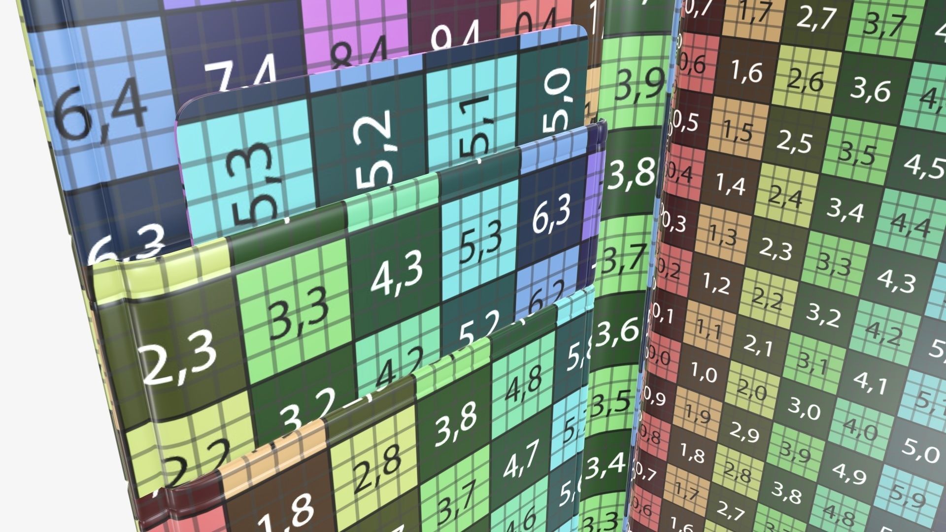 Smartphone in a flip wallet case 02 3D model_21