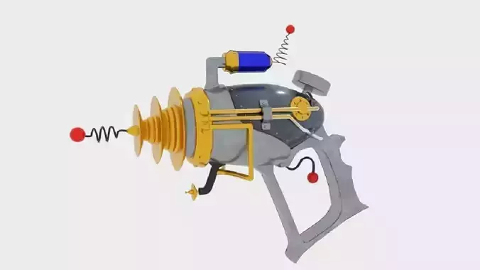 Statgun machine gun with wires
