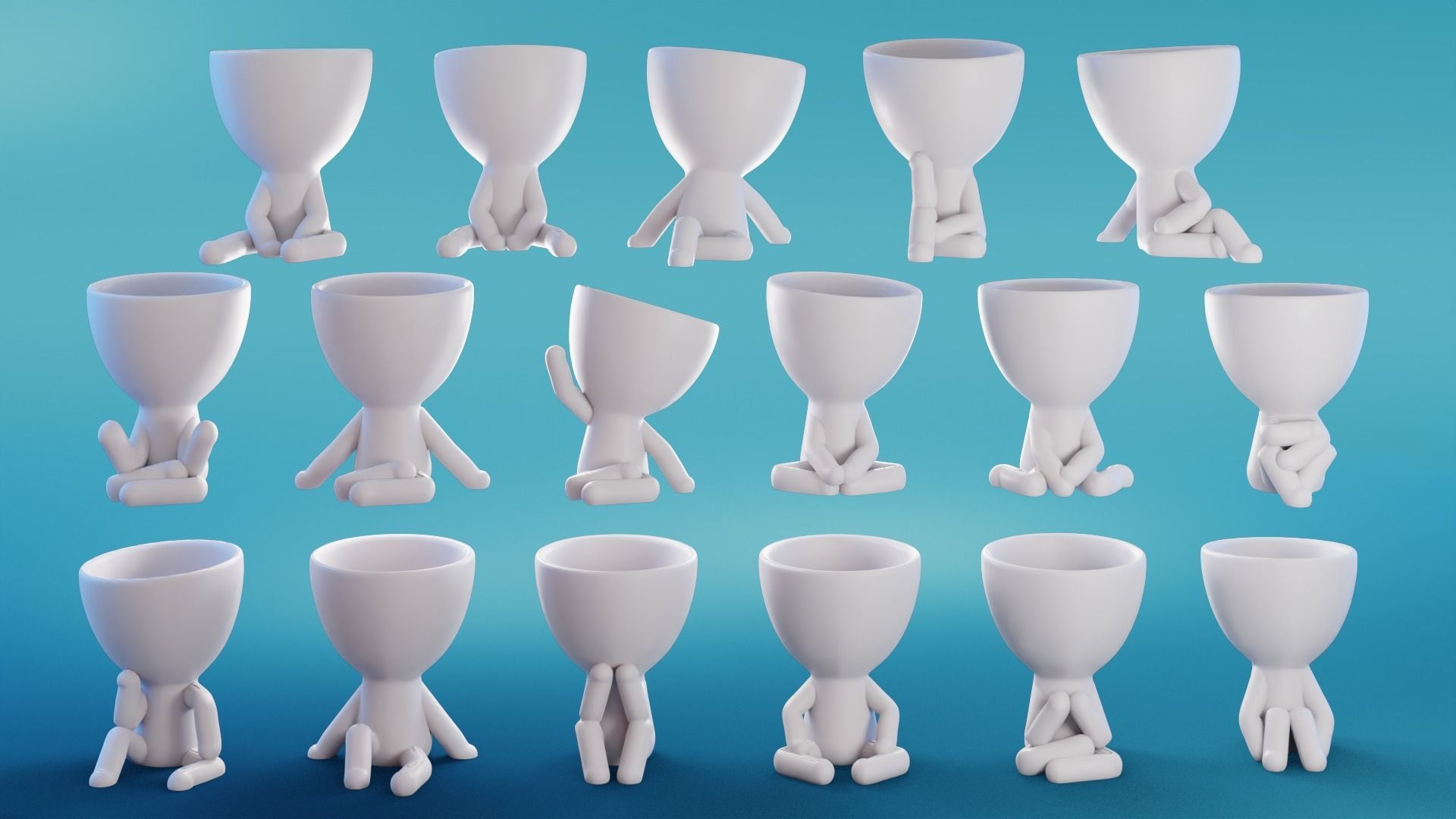 Robert Plant 2 - 3mf ready to print by TIXEN 3D print model_1