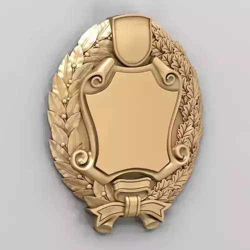 Coat of arms decorative 005 3D model