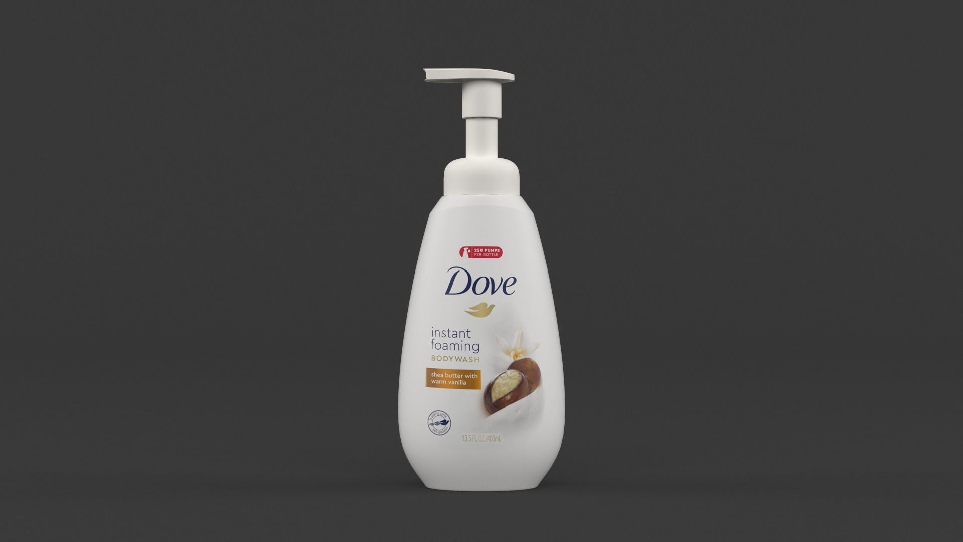 Dove Collection bottle of soap 3D model_1