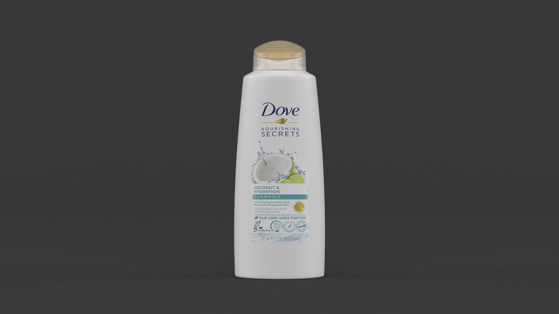 Dove Collection bottle of soap 3D model_9