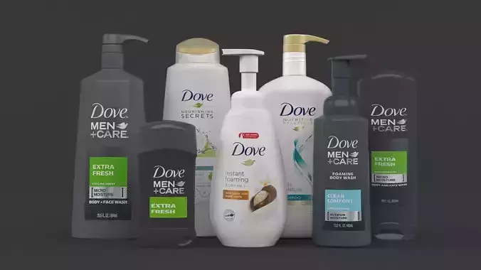 Dove Collection bottle of soap
