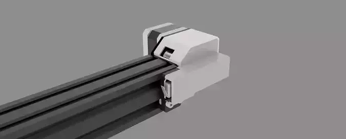 CREALITY ENDER 3 V2 CACHE MOTEUR ARRIERE ADAPTABLE ENDER 3 PRO