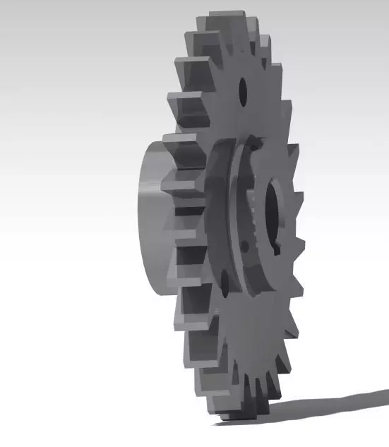 Spur Gear 3D print model_0