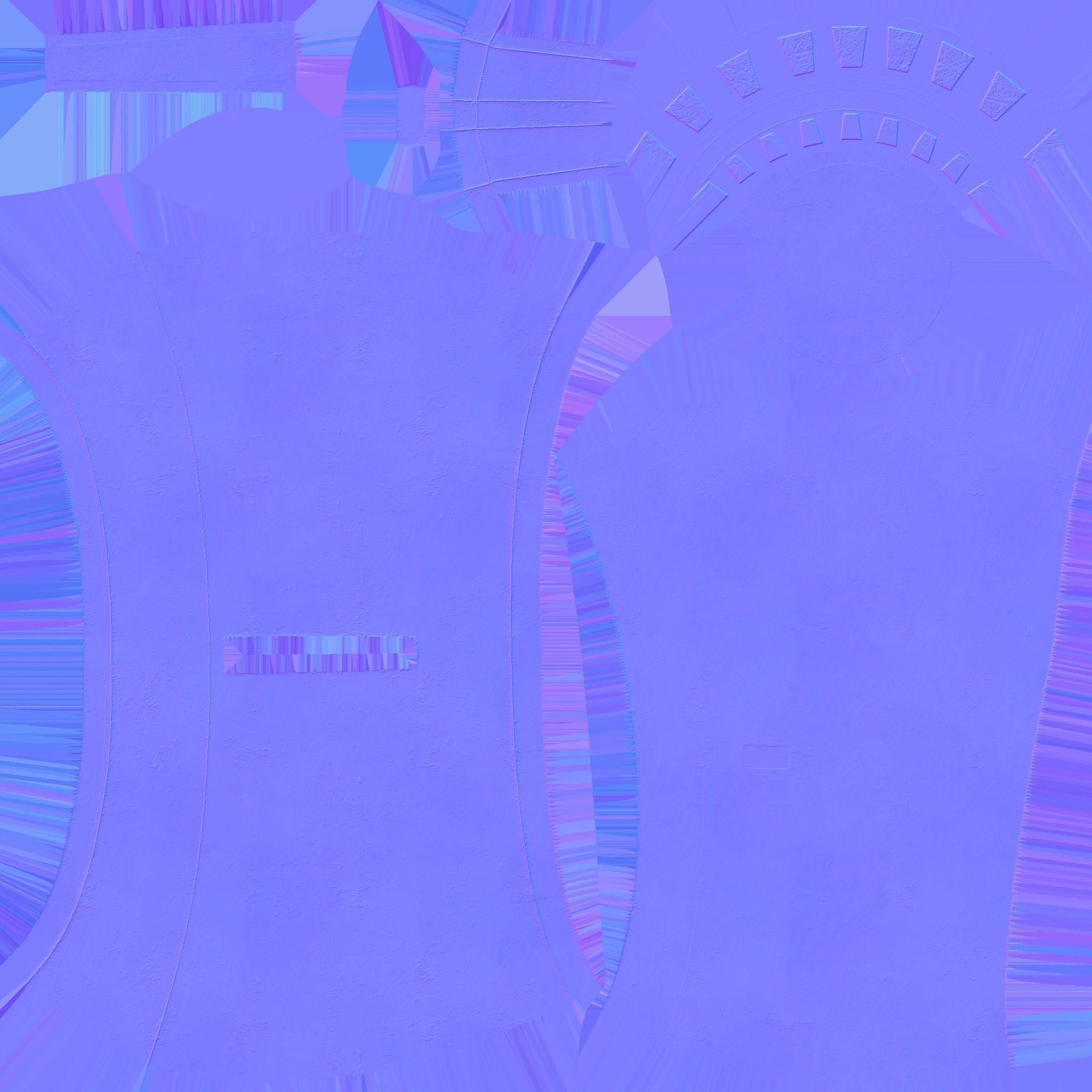 Protoman Mega Buster - Hand Cannon - SciFi Blast Weapon Low-poly 3D model_15