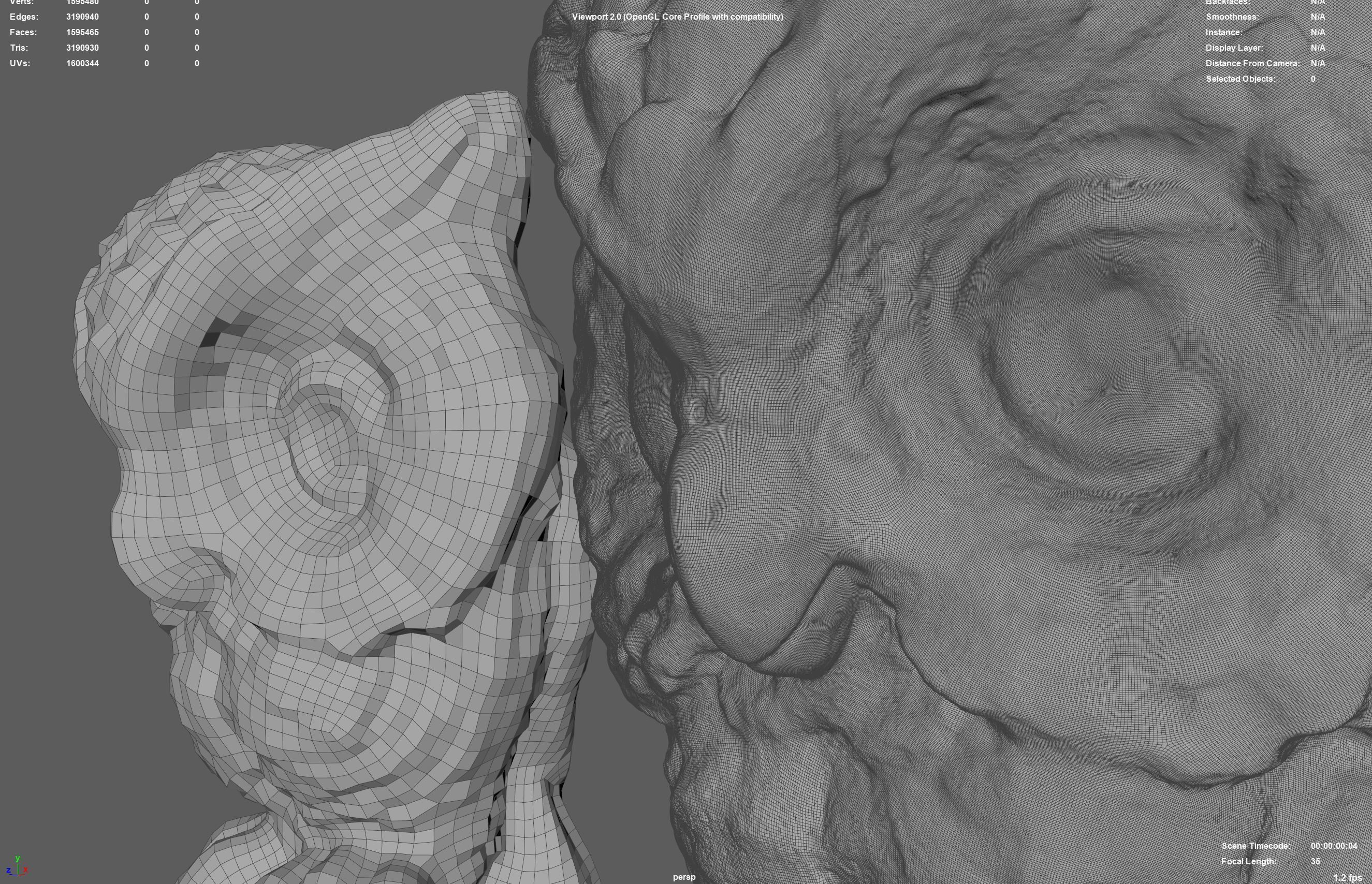 The Owl Low-poly 3D model_3
